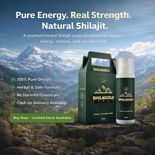 ShilaGold – Pure Shilajit & Honey Oral