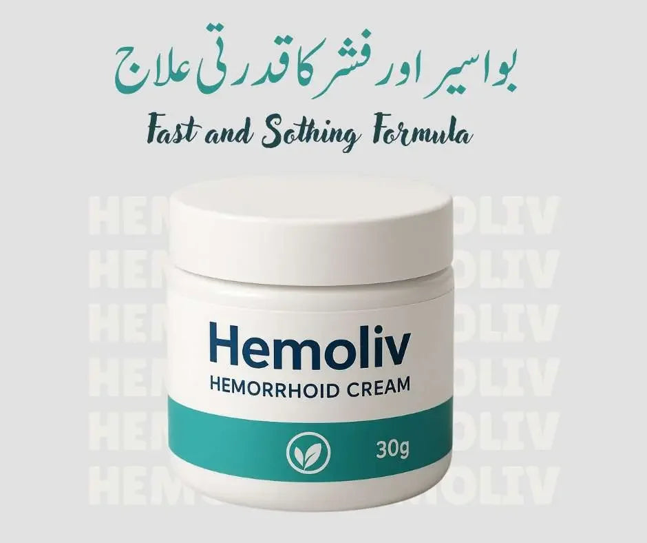 Hemoliv Cream – Doctor-Formulated Herbal Relief for Piles-Dr Asif Randhawa 