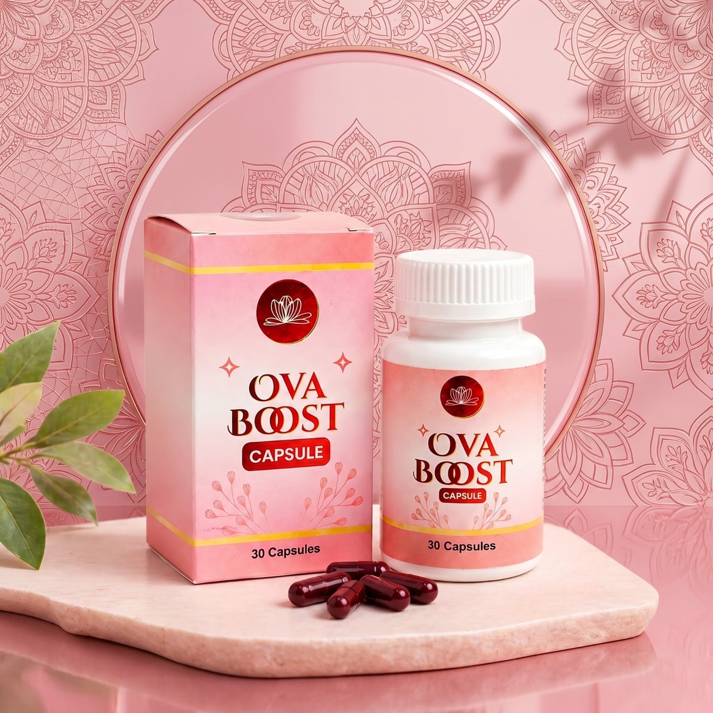 Ova Boost Capsules – Herbal Formula for Complete Leucorrhoea Relief